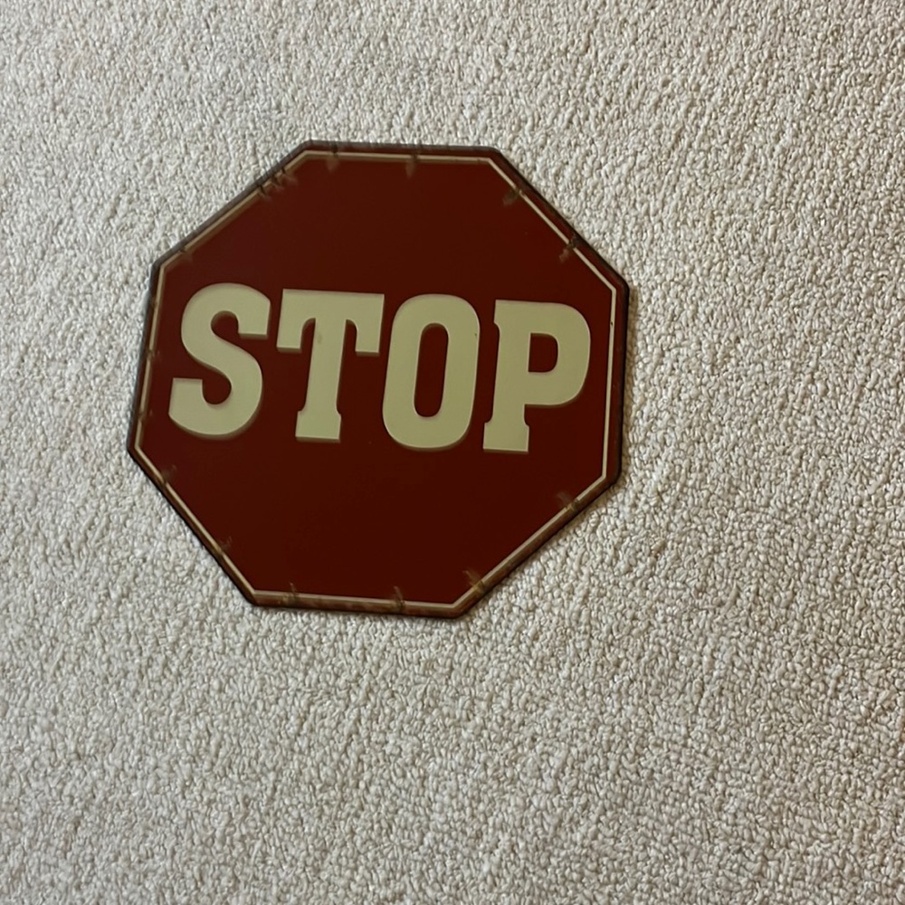 Stop sign